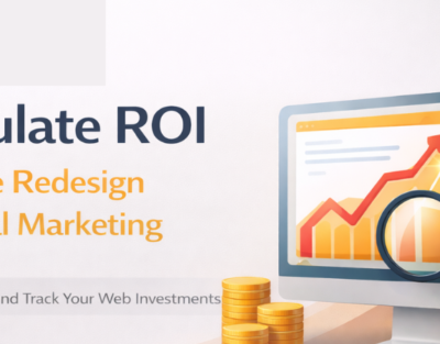 calculate website redesign roi